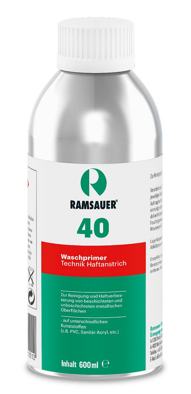 Primer 40 zur Reinigung von Oberflächen 500ml Primer 40 zur Reinigung von Oberflächen 500ml