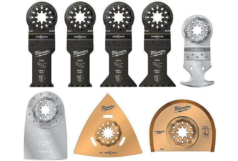 Renovierung-Set Milwaukee, Starlock 8-teilig Renovierung-Set Milwaukee, Starlock 8-teilig