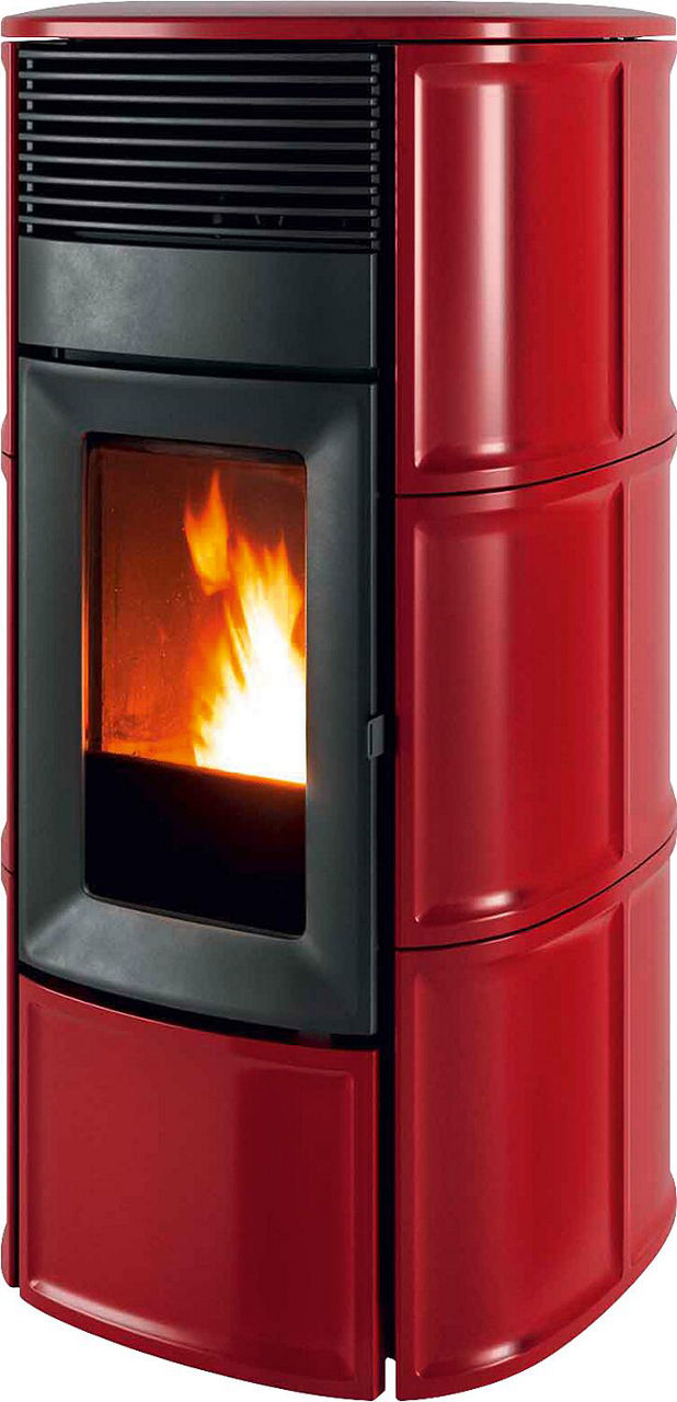 Pelletofen MCZ Suite Hydromatic 18 R, Grundgerät mit Verkleidung Bordeaux Ceramic, 17,7 KW Pelletofen MCZ Suite Hydromatic 18 R, Grundgerät mit Verkleidung Bordeaux Ceramic, 17,7 KW