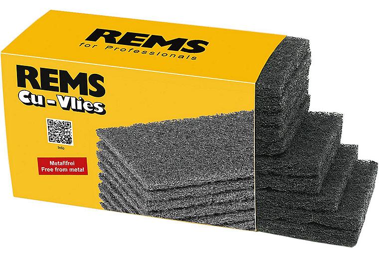 REMS Reinigungsvlies Cu-Vlies, VPE 10 Stück REMS Reinigungsvlies Cu-Vlies, VPE 10 Stück