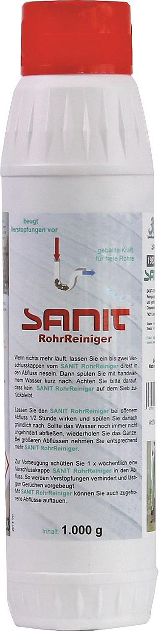 RohrReiniger SANIT Granulat 1kg Dose