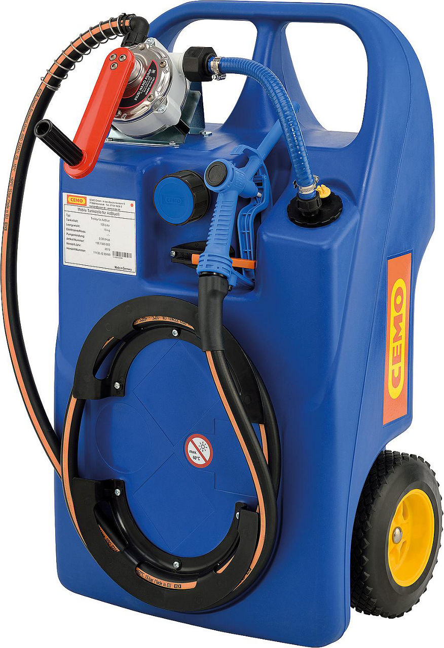 Mobile Betankungsanlage Cemo AdBlue Trolley 60l 11127 Mobile Betankungsanlage Cemo AdBlue Trolley 60l 11127