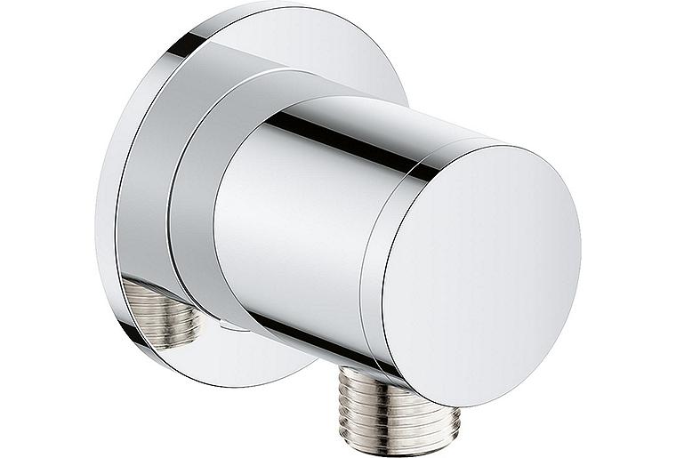 Wandanschlussbogen Grohe Tempesta DN15 mit runder Rosette chrom Wandanschlussbogen Grohe Tempesta DN15 mit runder Rosette chrom