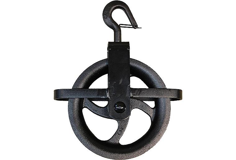 Bau-Aufzugrolle, Ø 160 mm Tragfähigkeit: 200 kg