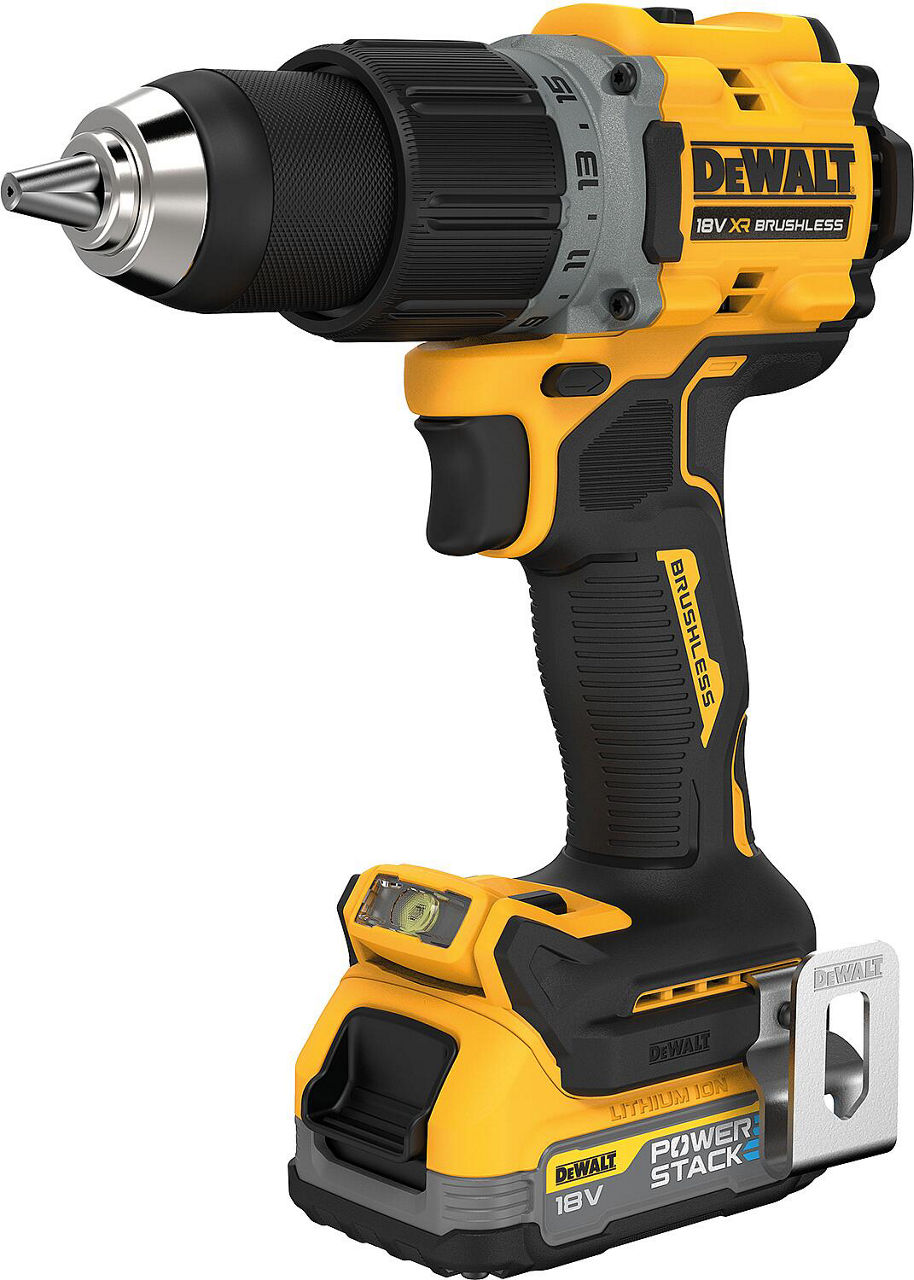 Akku-Bohrschauber DeWALT DCD800E2T-QW, 18 V mit 2x 1,7 Ah Powerstack Akkus und Ladegerät Akku-Bohrschauber DeWALT DCD800E2T-QW, 18 V mit 2x 1,7 Ah Powerstack Akkus und Ladegerät