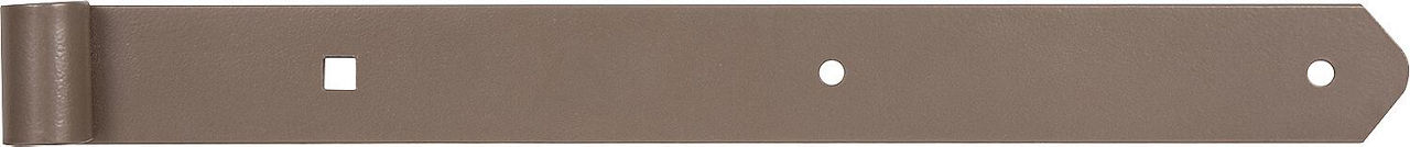 Ladenband DURAVIS® 400 ⌀ 13 mm, gerade, Abschluss abgerundet, Material: Stahl, blau verzinkt, Oberfläche: perlbeige RAL 1035 Ladenband DURAVIS® 400 ⌀ 13 mm, gerade, Abschluss abgerundet, Material: Stahl, blau verzinkt, Oberfläche: perlbeige RAL 1035