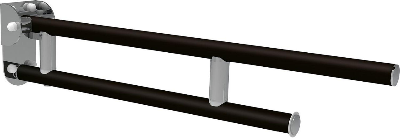 Stützklappgriff Elida 750 schwarz matt pulverbeschichtet BxHxT:95x170x750mm Stützklappgriff Elida 750 schwarz matt pulverbeschichtet BxHxT:95x170x750mm