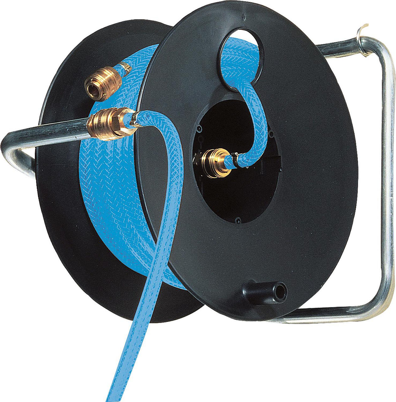 Druckluftschlauchtrommel Typ Profi bis 15 bar Betriebsdruck Ø Schlauch 6/12 mm, Länge = 20 m Druckluftschlauchtrommel Typ Profi bis 15 bar Betriebsdruck Ø Schlauch 6/12 mm, Länge = 20 m