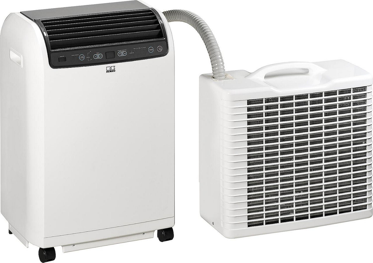 Mobiles Split-Raumklimagerät RKL 495 DC (R 32), weiß