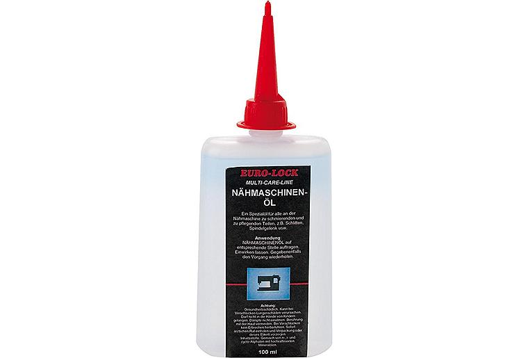 Nähmaschinenöl EURO-LOCK MCL 869 100ml Flasche Nähmaschinenöl EURO-LOCK MCL 869 100ml Flasche