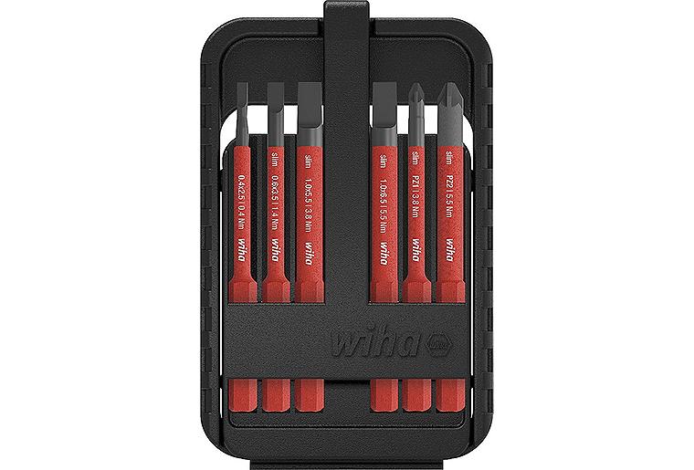 VDE-slimBit-Set Wiha® gemischt 12-teilig VDE-slimBit-Set Wiha® gemischt 12-teilig