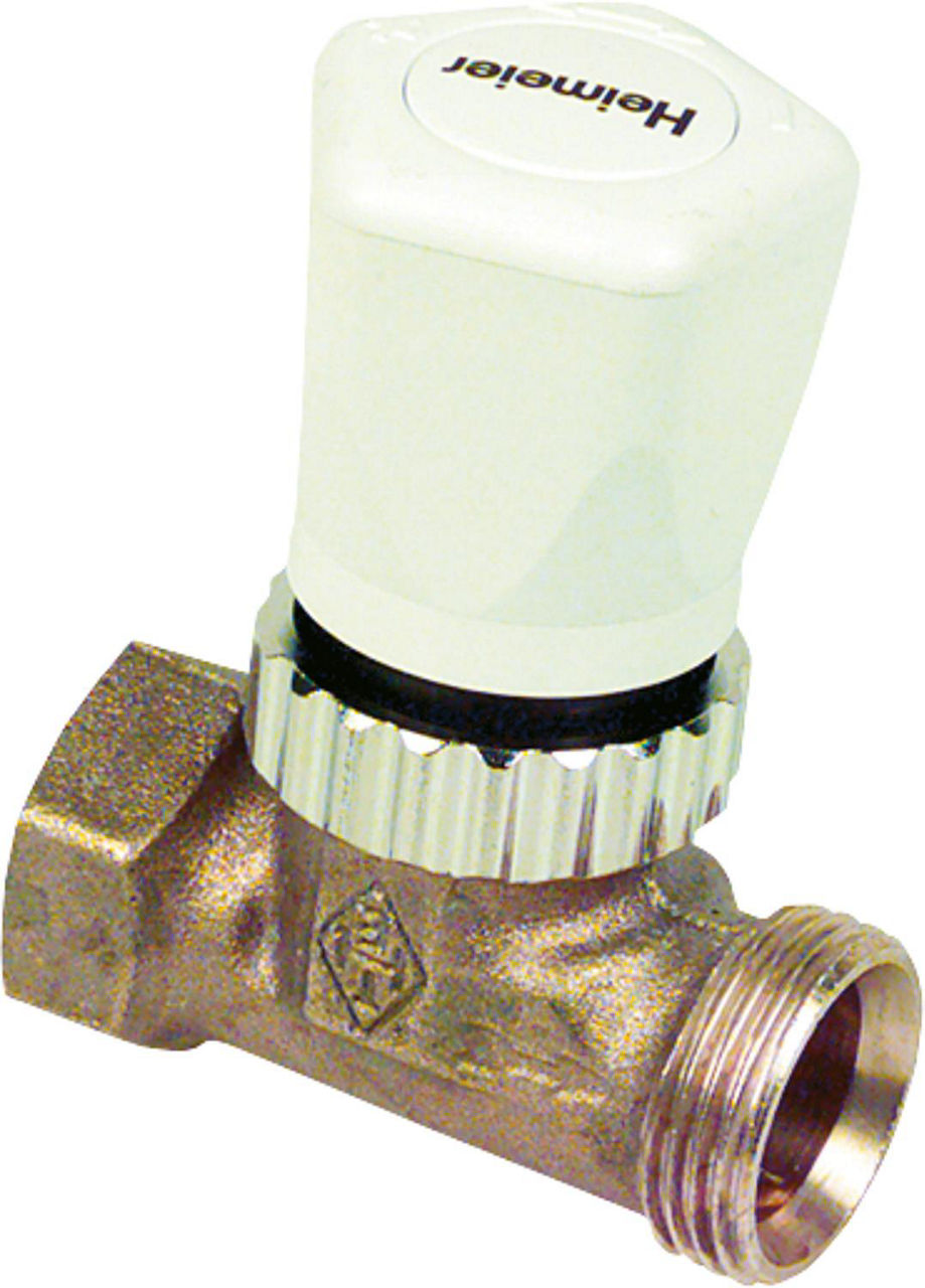 Vorlauf-Regulierventil DN 15 mit Thermostat Oberteil, Anschluss Rp 1/2 Muffeninnengewinde m. Handregulierkap. Vorlauf-Regulierventil DN 15 mit Thermostat Oberteil, Anschluss Rp 1/2 Muffeninnengewinde m. Handregulierkap.