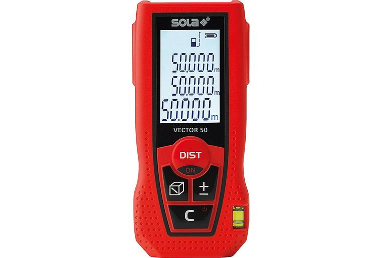 Laser-Entfernungsmesser Sola Vector 50 IP42 *KB* Laser-Entfernungsmesser Sola Vector 50 IP42 *KB*