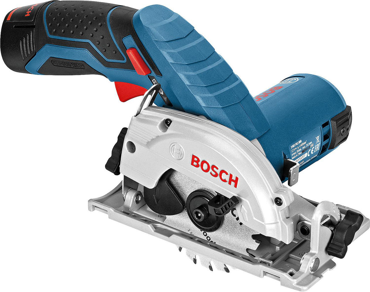 Akku-Handkreissäge BOSCH GKS 12V-26, 12V mit 2 x 3,0 Ah Akkus und Ladegerät Akku-Handkreissäge BOSCH GKS 12V-26, 12V mit 2 x 3,0 Ah Akkus und Ladegerät