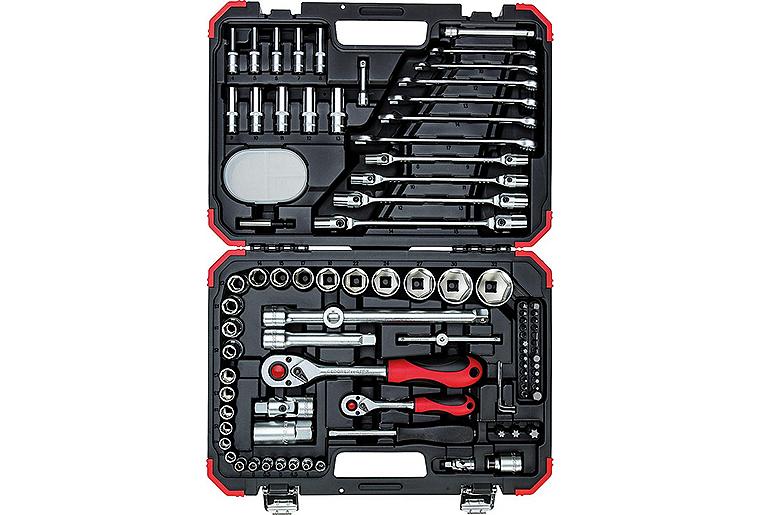 Steckschlüssel-Satz GEDORE red R46003092, 92-teilig 1/4" und 1/2"