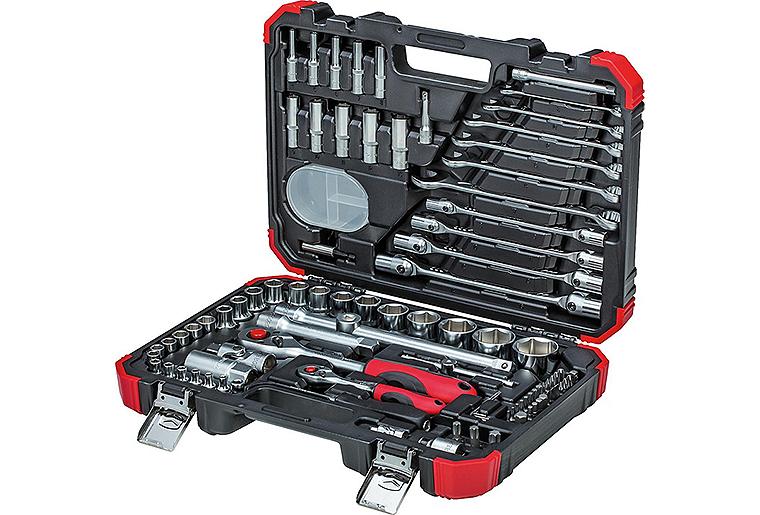 Steckschlüssel-Satz GEDORE red R46003092, 92-teilig 1/4" und 1/2"