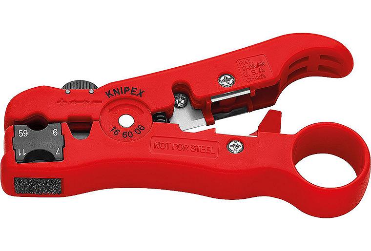 Koax-Abisolierer Knipex Typ 16 60 06 Koax-Abisolierer Knipex Typ 16 60 06