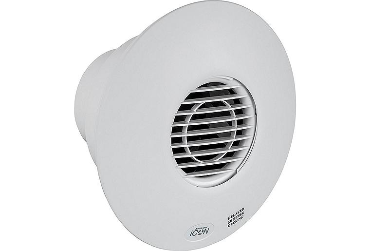Kleinraum-Ventilator Icon 30 (V=118m³/h), 230V NW 100, weiß Kleinraum-Ventilator Icon 30 (V=118m³/h), 230V NW 100, weiß