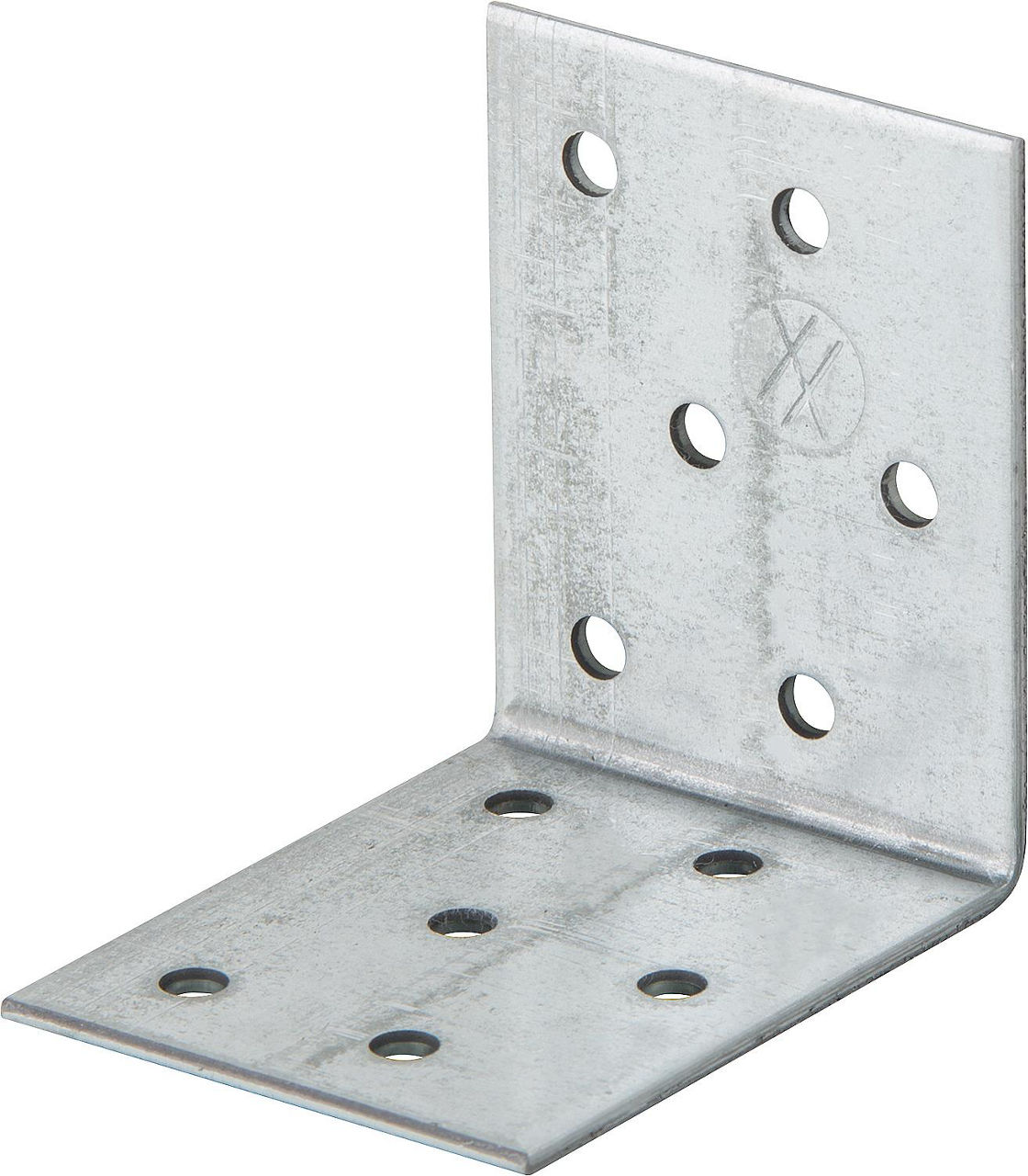 Winkelverbinder verzinkt ohne Rippe, 60x60x50mm, Stärke 2mm Winkelverbinder verzinkt ohne Rippe, 60x60x50mm, Stärke 2mm