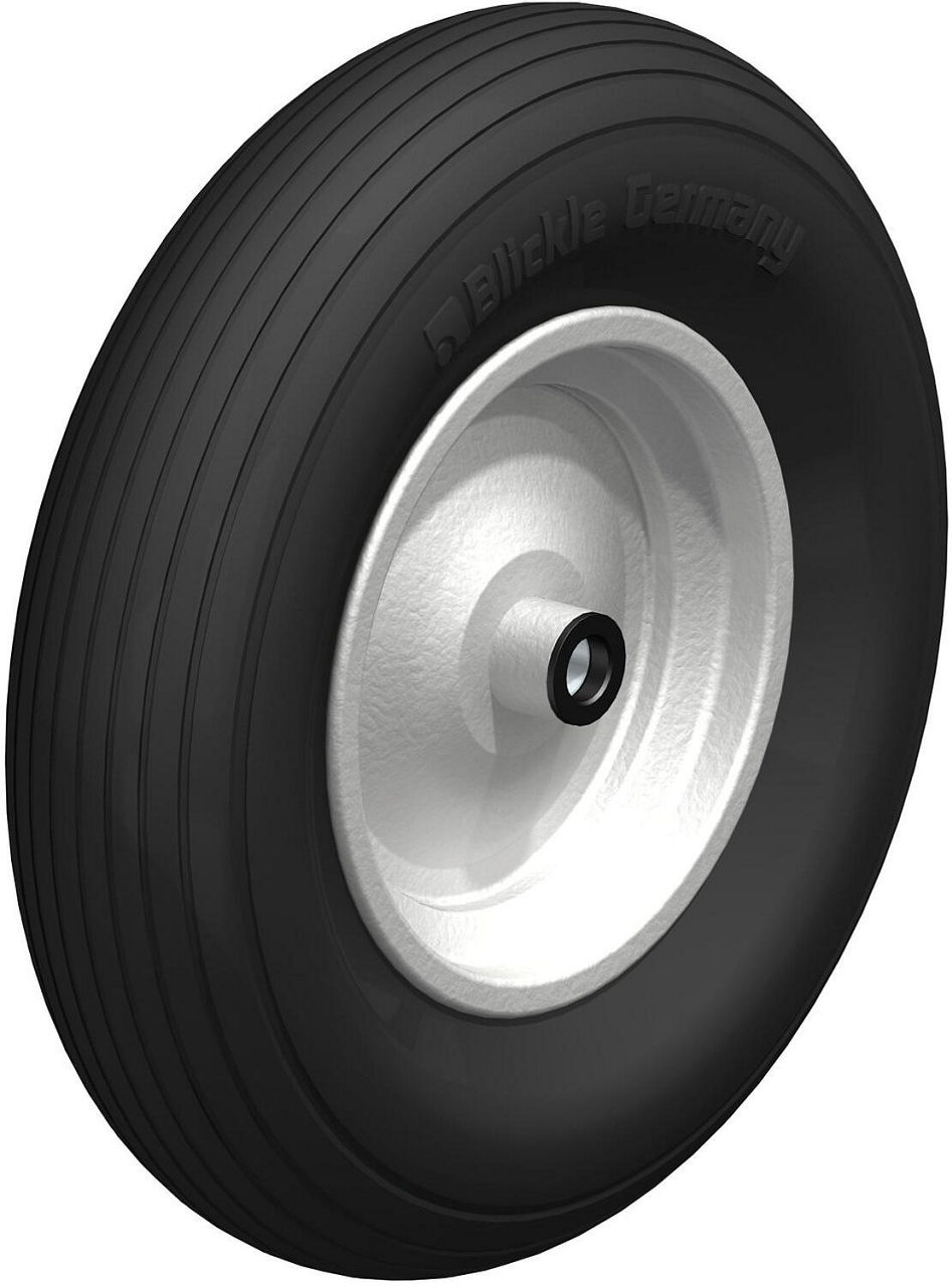 Luftreifen mit Rillenprofil P 401/20-90R,Tragfähigkeit 250kg, Rad-Ø 400mm,Achsloch-Ø 20mm Luftreifen mit Rillenprofil P 401/20-90R,Tragfähigkeit 250kg, Rad-Ø 400mm,Achsloch-Ø 20mm
