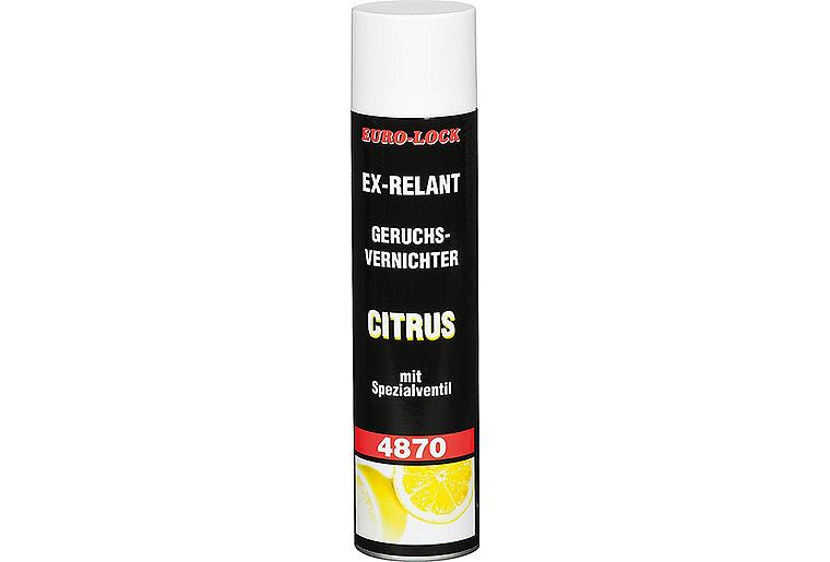 Geruchsvernichter Citrus EURO-LOCK LOS 4870 Ex-Relant 600ml Sprühdose Geruchsvernichter Citrus EURO-LOCK LOS 4870 Ex-Relant 600ml Sprühdose