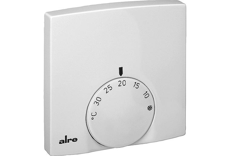 Raumtemperaturregler RTBSB-201.202 für 24V mit Öffner, Absenkung