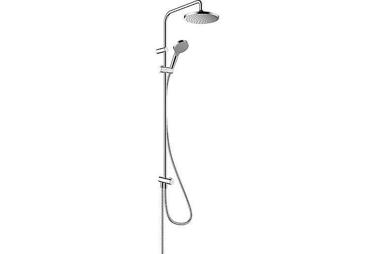 Brause-System Hansgrohe 200 Vernis Blend Reno Handbrause + Kopfbrause Ø 205 mm chrom