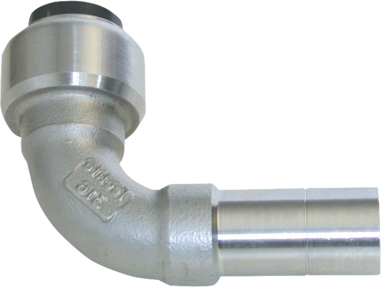 Edelstahl-Steckfitting Bogen 90° (i/a) 15 mm Edelstahl-Steckfitting Bogen 90° (i/a) 15 mm