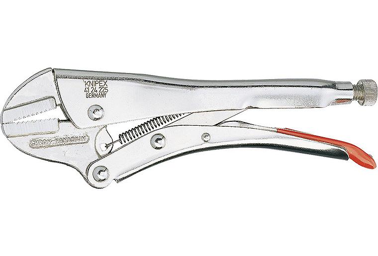 Gripzange vernickelt gerade Backen Länge 225mm Gripzange vernickelt gerade Backen Länge 225mm
