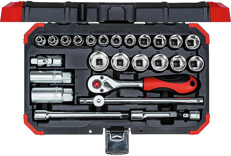 Steckschlüssel-Satz GEDORE red R59003026, 26-teilig 3/8"