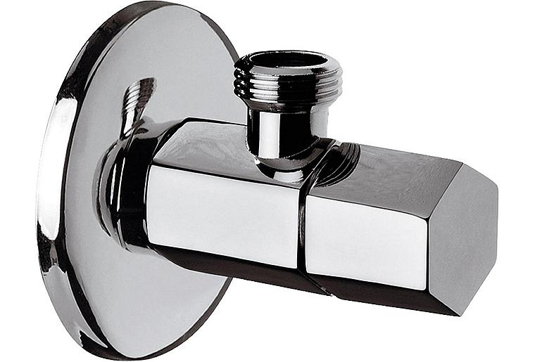 Design-Eckventil Evando DN15(1/2") x 10mm, ohne Dichtung