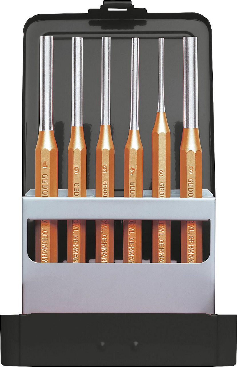 Splinttreibersatz GEDORE red 6-teilig, Ø 3-8mm