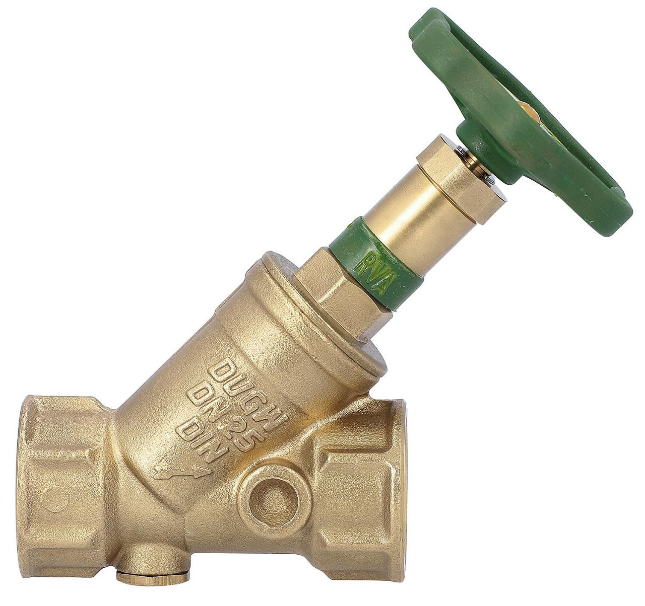Schrägsitzventil DIN-DVGW mit Rückflußverh. DN 32 11/4" Schrägsitzventil DIN-DVGW mit Rückflußverh. DN 32 11/4"