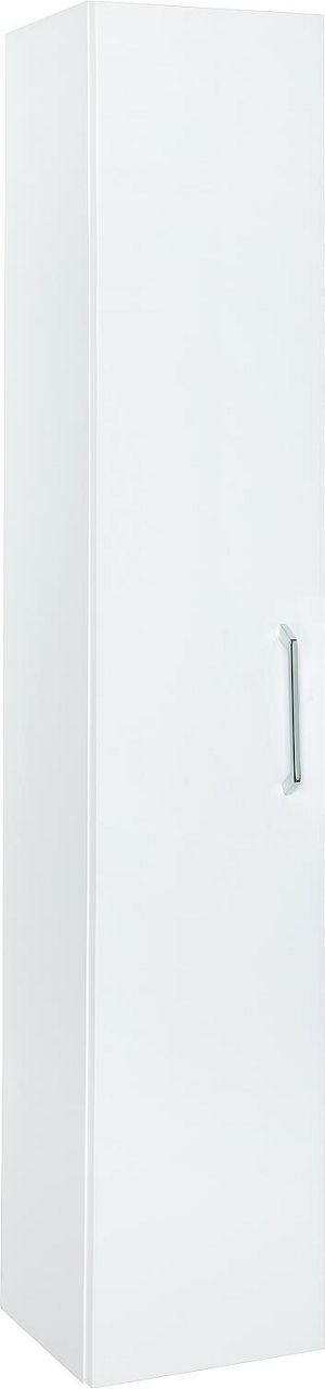Hochschrank NOA, reversibel, weiß Hochglanz lackiert, 300x1600x270mm Hochschrank NOA, reversibel, weiß Hochglanz lackiert, 300x1600x270mm