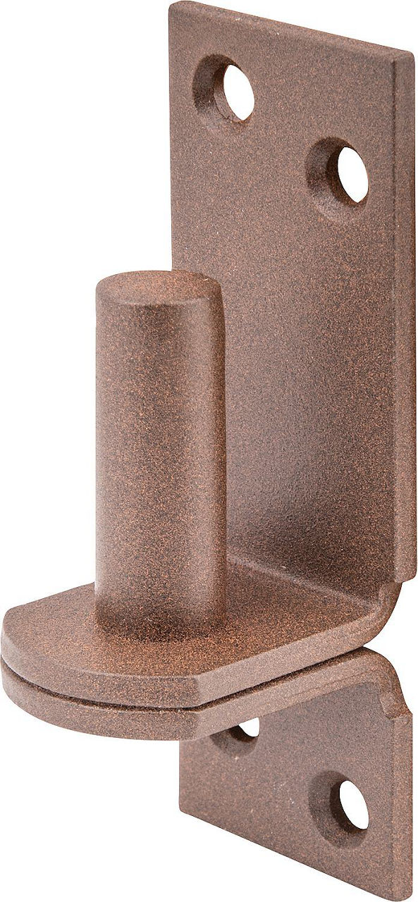 Kloben auf Platte DURAVIS® ⌀ 16 mm, DI-Haken, Material: Stahl, blau verzinkt, Oberfläche: rostbraun Kloben auf Platte DURAVIS® ⌀ 16 mm, DI-Haken, Material: Stahl, blau verzinkt, Oberfläche: rostbraun