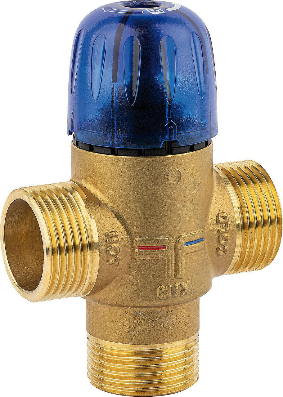 Thermostatisches Mischventil Novamix Value DN 20, 35-70°C 1", 36l/min, Kvs: 2,2
