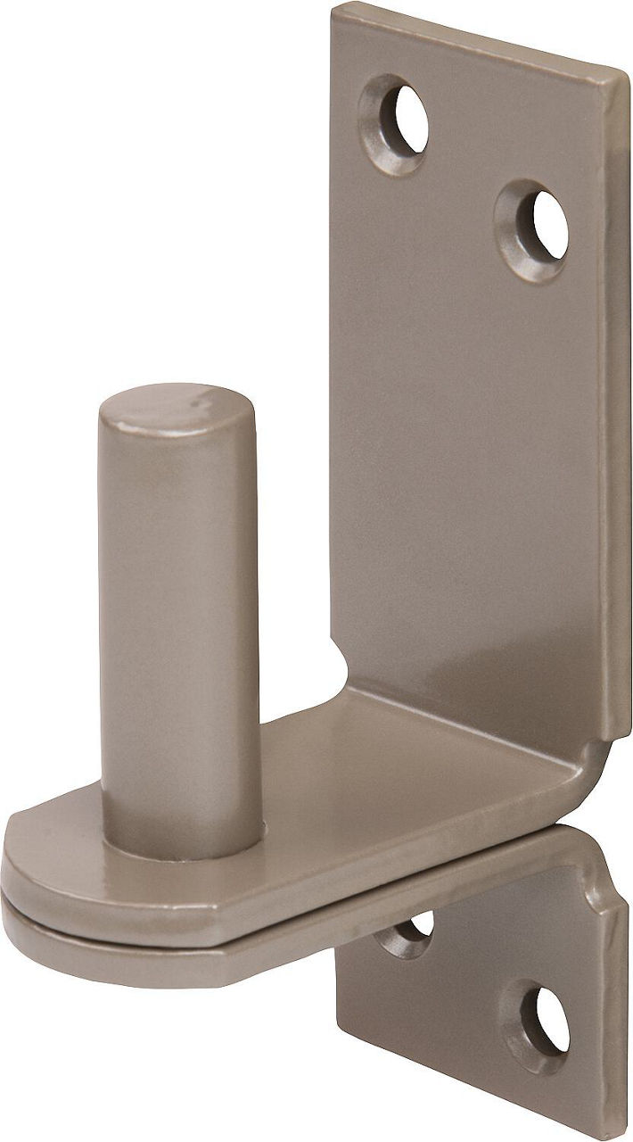 Kloben auf Platte DURAVIS® ⌀ 16 mm,, DII-Haken, Material: Stahl, blau verzinkt, Oberfläche: perlbeige RAL 1035 Kloben auf Platte DURAVIS® ⌀ 16 mm,, DII-Haken, Material: Stahl, blau verzinkt, Oberfläche: perlbeige RAL 1035