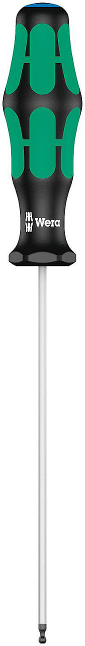 Innensechskant-Kugelkopf-Schraubendreher Wera 352 Kraftform Plus-Serie 300, Klinge Sechskant, Black Point-Spitze, SW 2,0 x 100 mm Innensechskant-Kugelkopf-Schraubendreher Wera 352 Kraftform Plus-Serie 300, Klinge Sechskant, Black Point-Spitze, SW 2,0 x 100 mm