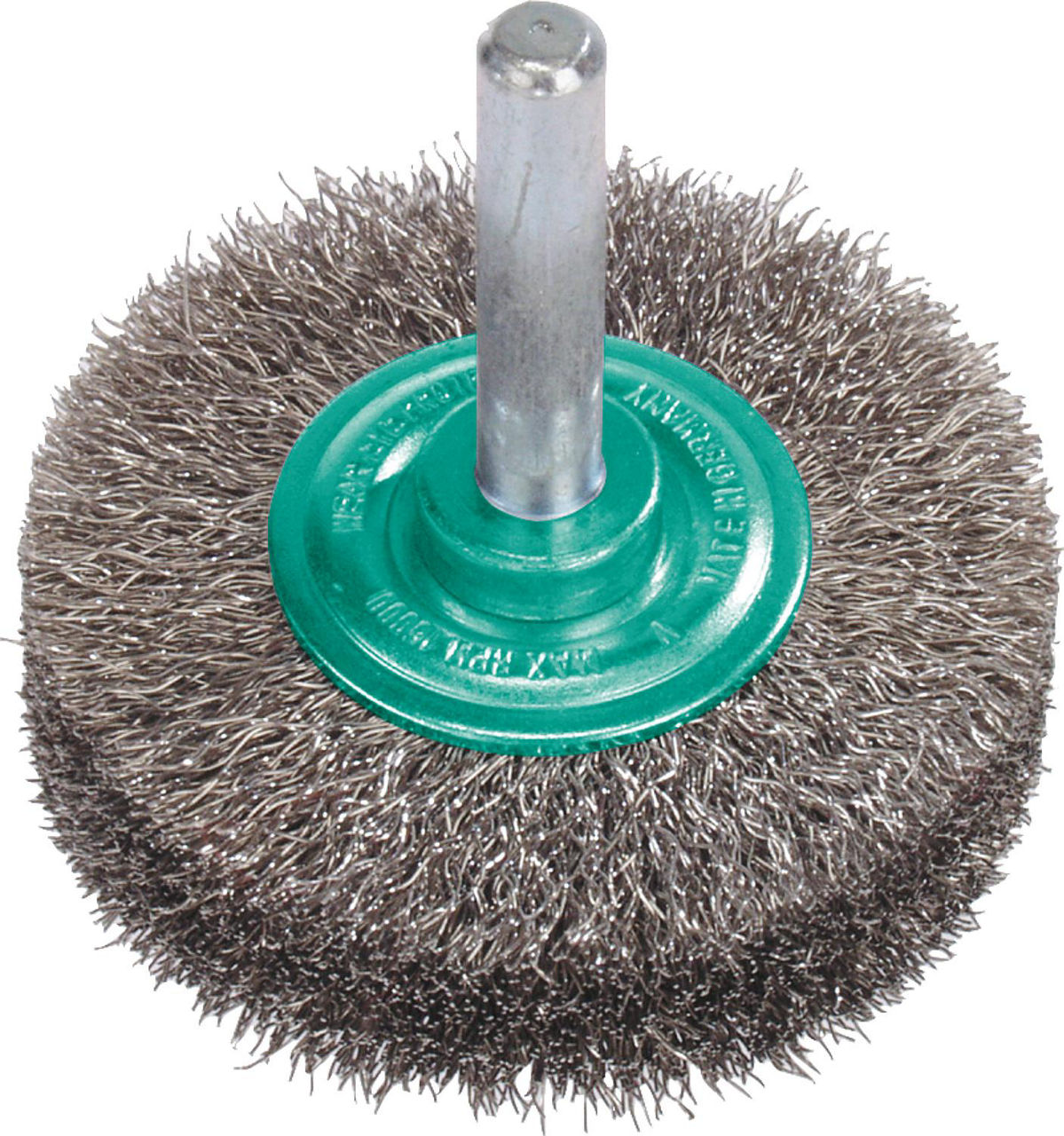 Rundbürste Edelstahldraht 0,30 mm 70 mm, Schaft 6,0 mm