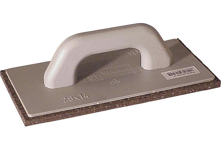 Kunststoffreiber 280x140x10mm Haromac, mit Filzbelag, 10mm Kunststoffreiber 280x140x10mm Haromac, mit Filzbelag, 10mm