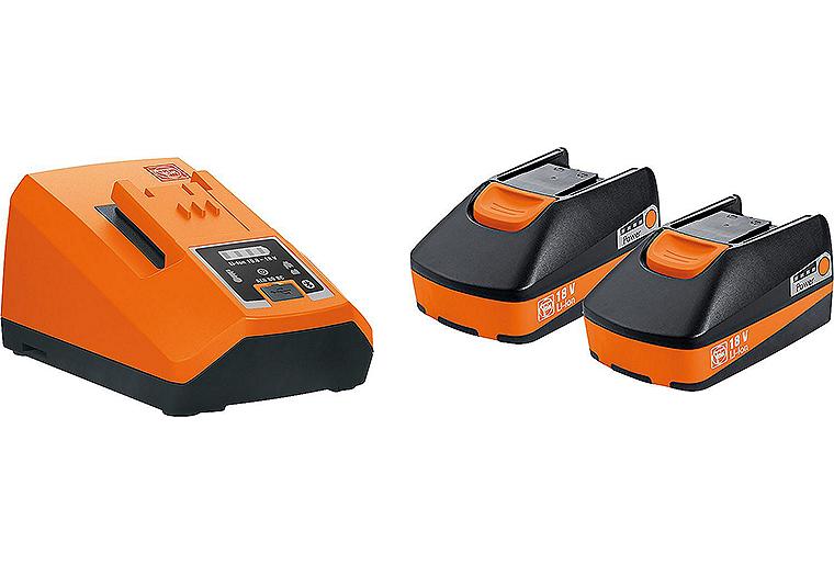 Akku-Set Fein 18V ALG 80BC mit 2x 3,0 Ah Akkus und Ladegerät
