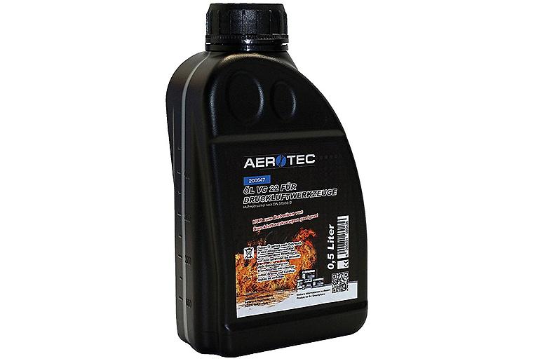 Hydrauliköl AEROTEC für Druckluftwerkzeuge, Inhalt 500 ml Hydrauliköl AEROTEC für Druckluftwerkzeuge, Inhalt 500 ml