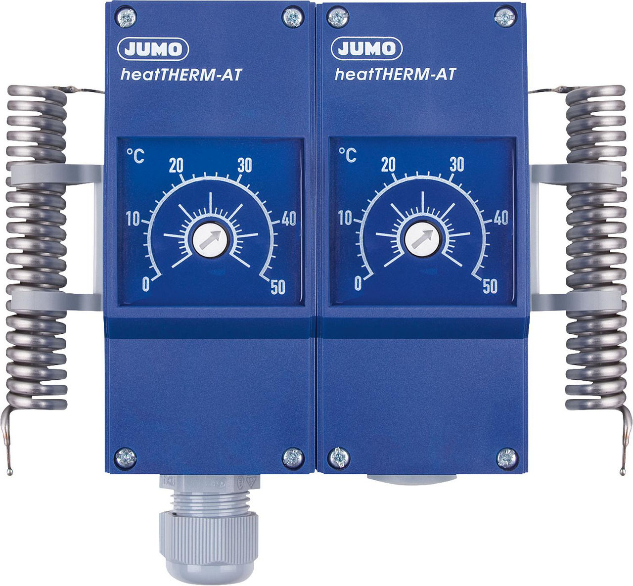 Doppelthermostat JUMO heatTHERM Typ 603070/0202 TW 0...50°C