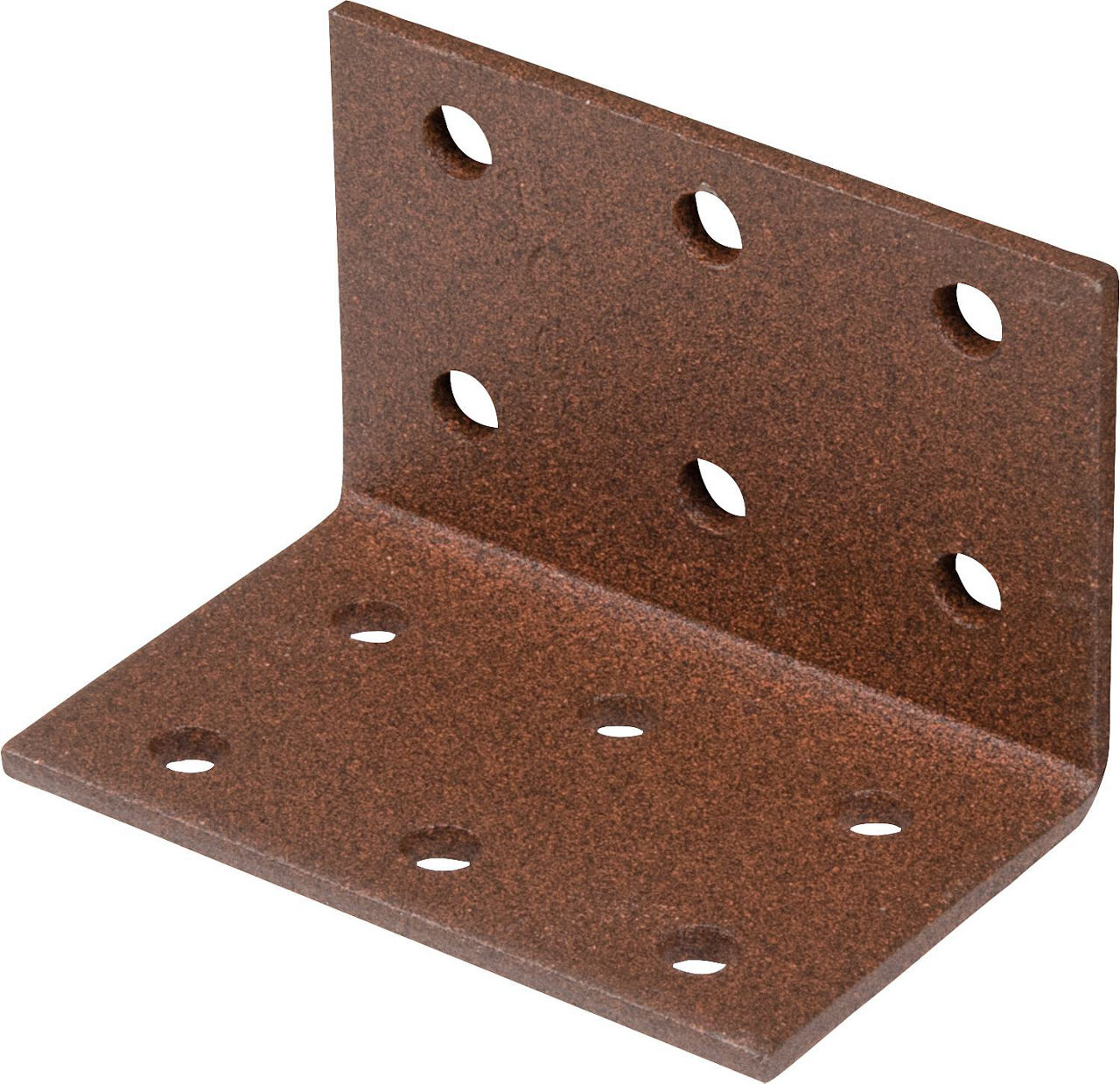 Lochplattenwinkel DURAVIS® 40 x 40 x 60 mm, Material: Stahl, sendzimirverzinkt, Oberfläche: rostbraun Lochplattenwinkel DURAVIS® 40 x 40 x 60 mm, Material: Stahl, sendzimirverzinkt, Oberfläche: rostbraun