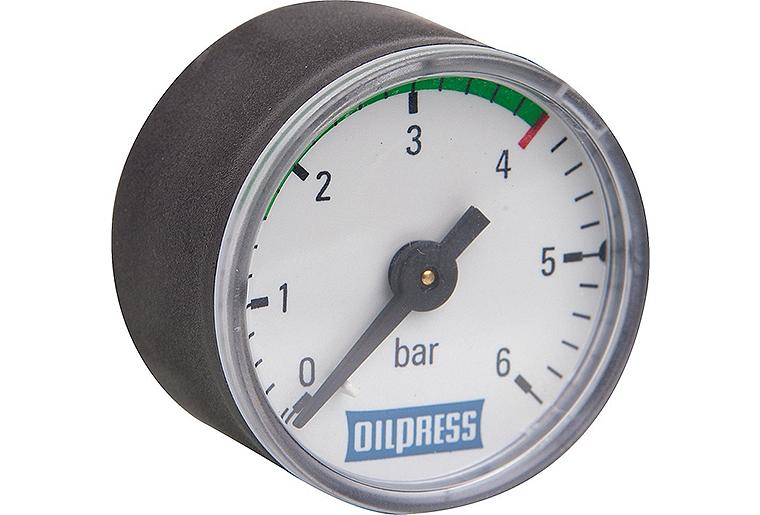 Oilpress-Ersatzmanometer für Typ 180/230/240/330 0-6 bar