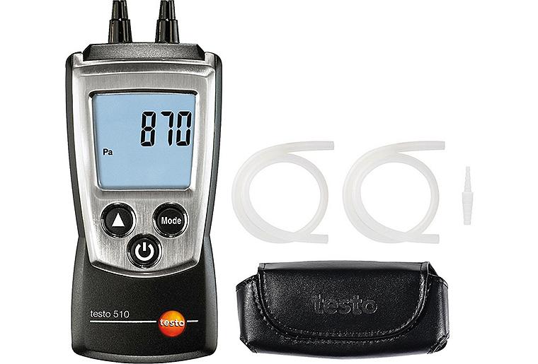 Differenzdruck-Messgeräteset Pocket Line testo 510 Set Differenzdruck-Messgeräteset Pocket Line testo 510 Set