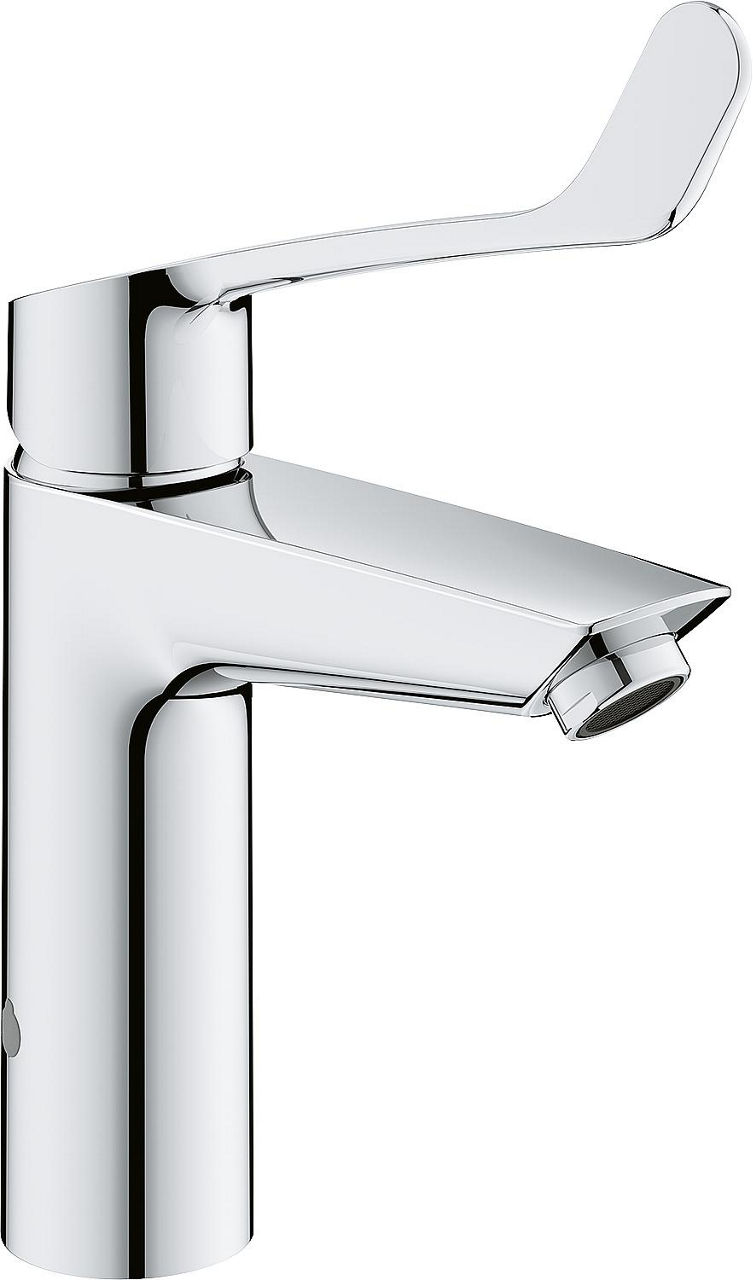 WT-Einhebelmischer Grohe Eurosmart M-Size, chrom mit thermischem Verbrühschutz langer Hebel WT-Einhebelmischer Grohe Eurosmart M-Size, chrom mit thermischem Verbrühschutz langer Hebel