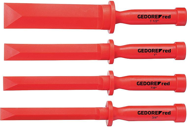 Schonmeißelsatz GEDORE red 4-teilig, Länge 275mm