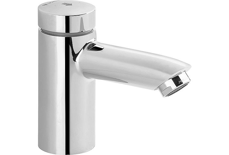 Selbstschluss-Standventil Schell Petit SC Ausladung 98 mm chrom