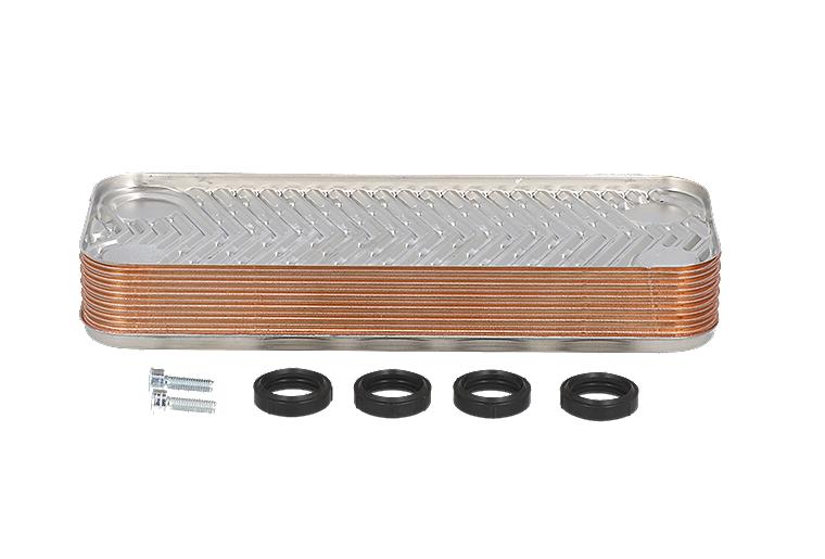 Plattenwärmetauscher 12 Platten, Fondital 6SCAMPIA07